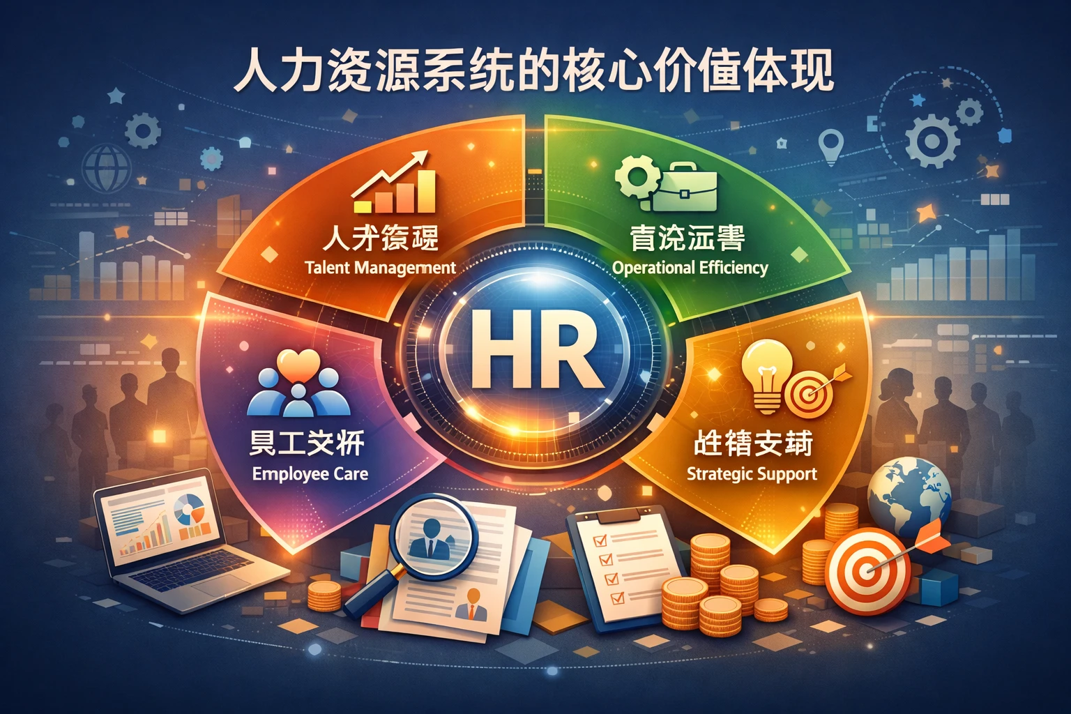 人力资源系统的核心价值体现