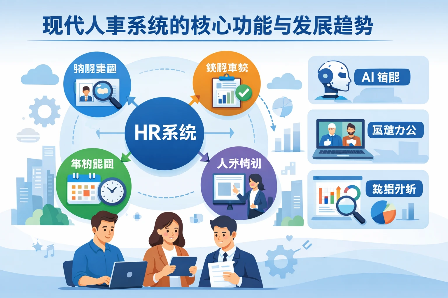 现代人事系统的核心功能与发展趋势