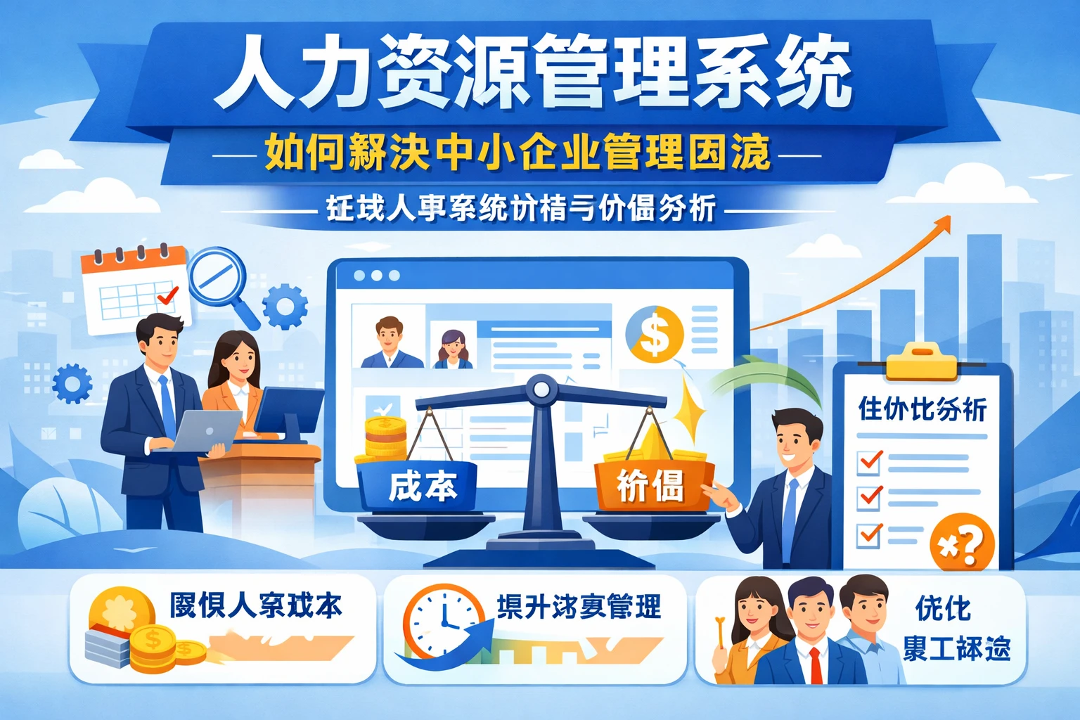 人力资源管理系统如何解决中小企业管理困境——在线人事系统价格与价值分析