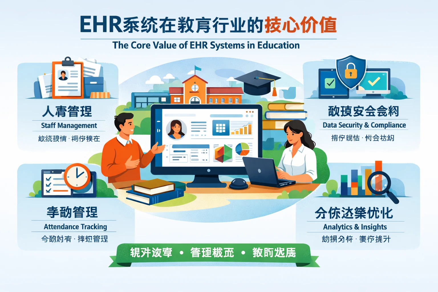 ehr系统在教育行业的核心价值