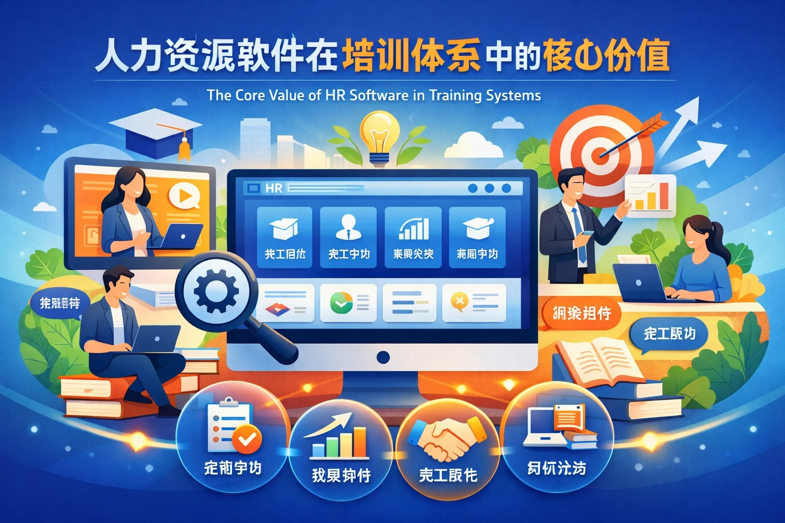 人力资源软件在培训体系中的核心价值