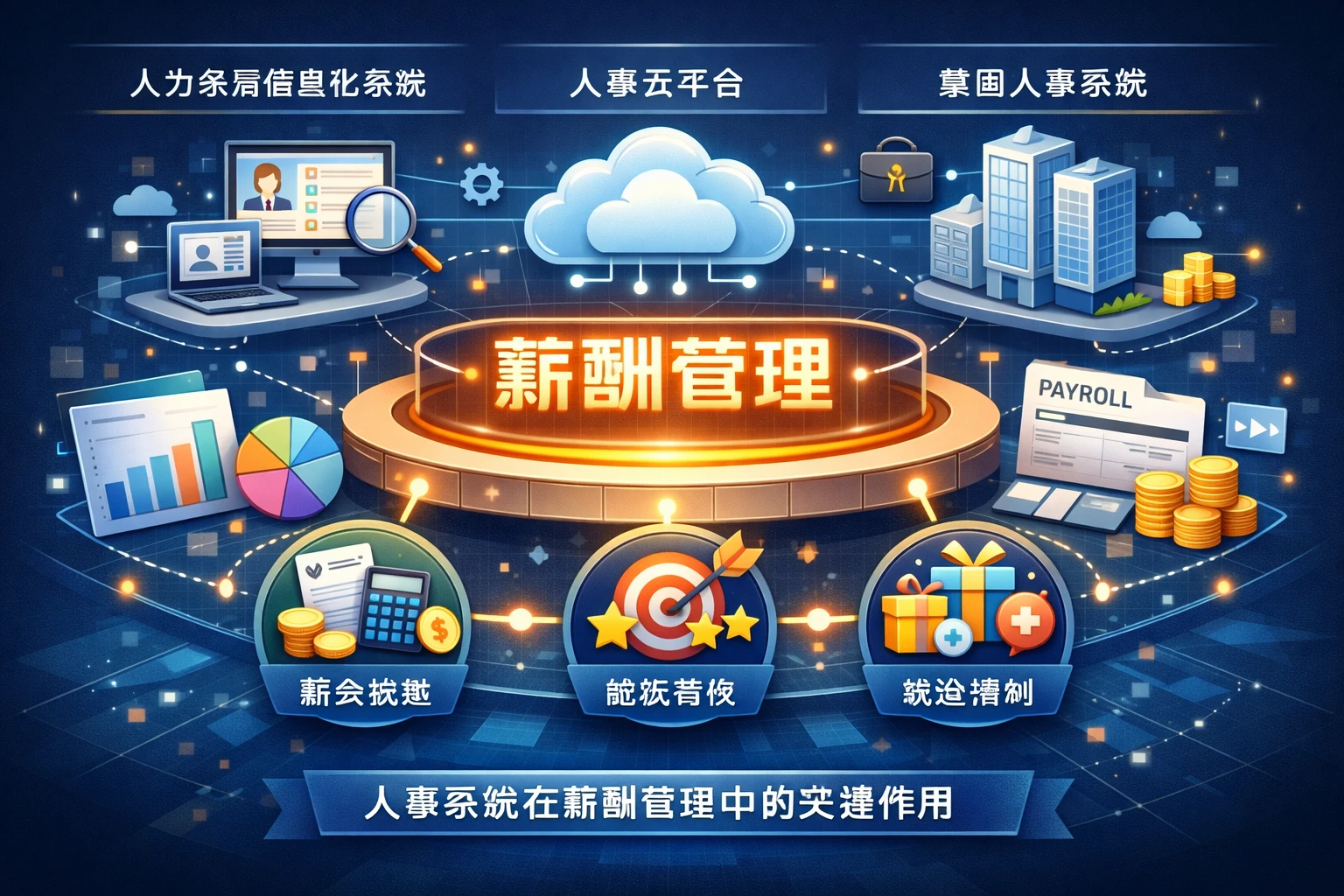 人力资源信息化系统、人事云平台与集团人事系统在薪酬管理中的关键作用