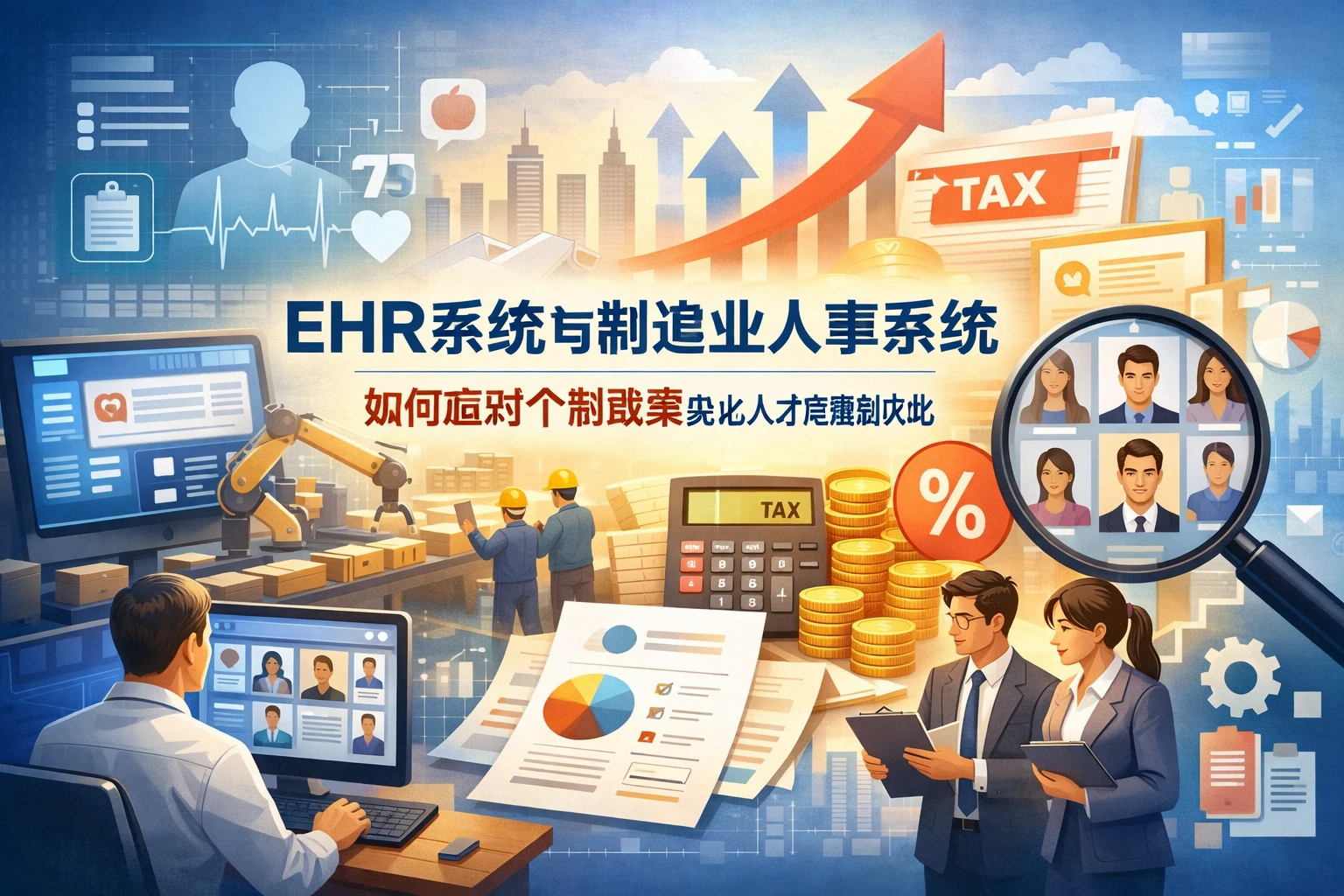 EHR系统与制造业人事系统如何应对个税政策变化及人才库管理优化