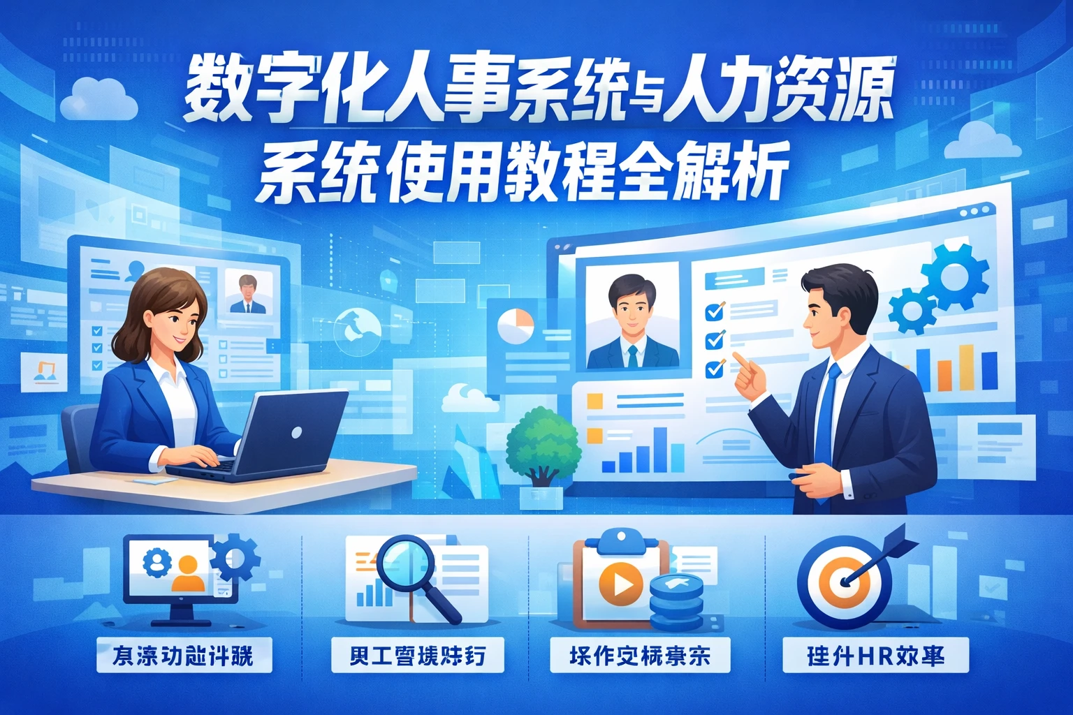 数字化人事系统与人力资源系统使用教程全解析