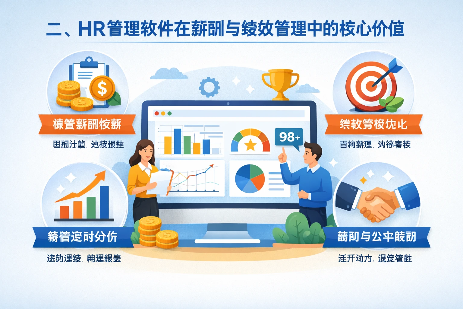 二、HR管理软件在薪酬与绩效管理中的核心价值