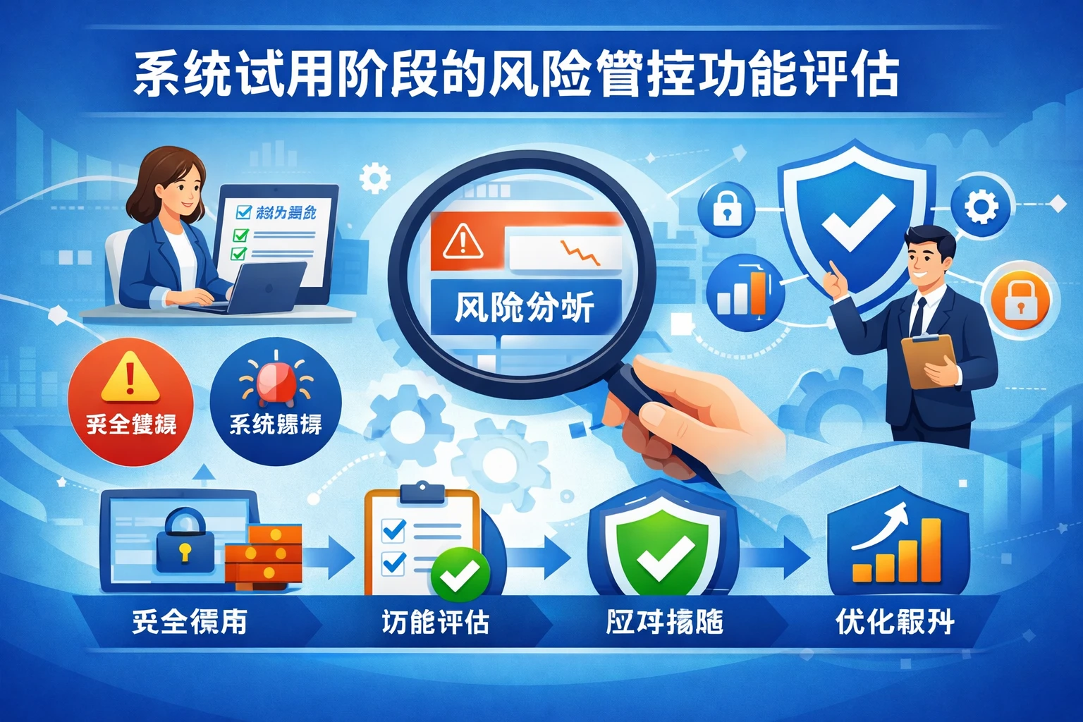 系统试用阶段的风险管控功能评估