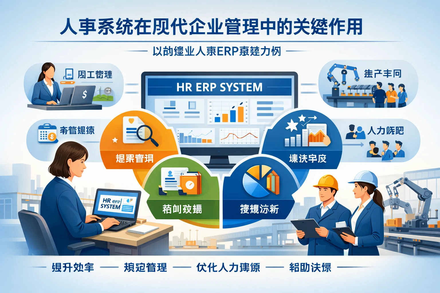 人事系统在现代企业管理中的关键作用：以制造业人事ERP系统为例