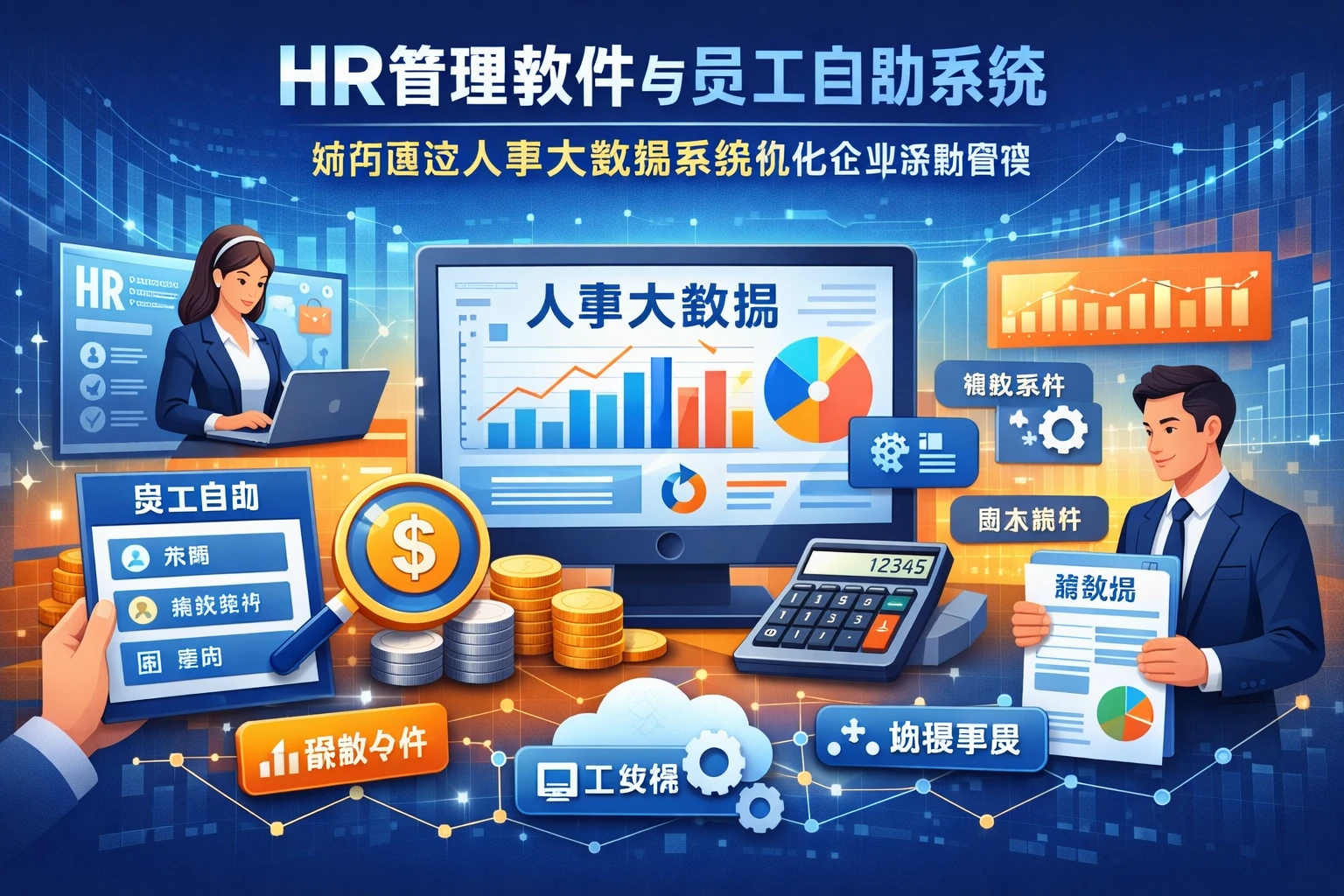 HR管理软件与员工自助系统如何通过人事大数据系统优化企业薪酬管理