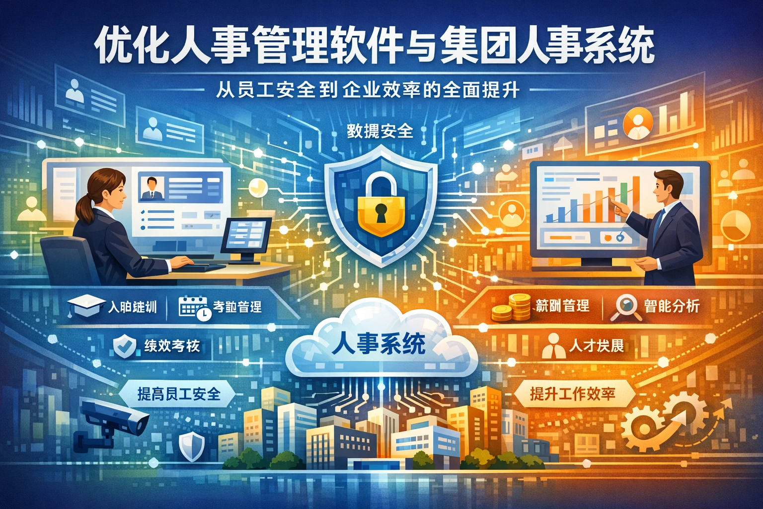 优化人事管理软件与集团人事系统：从员工安全到企业效率的全面提升