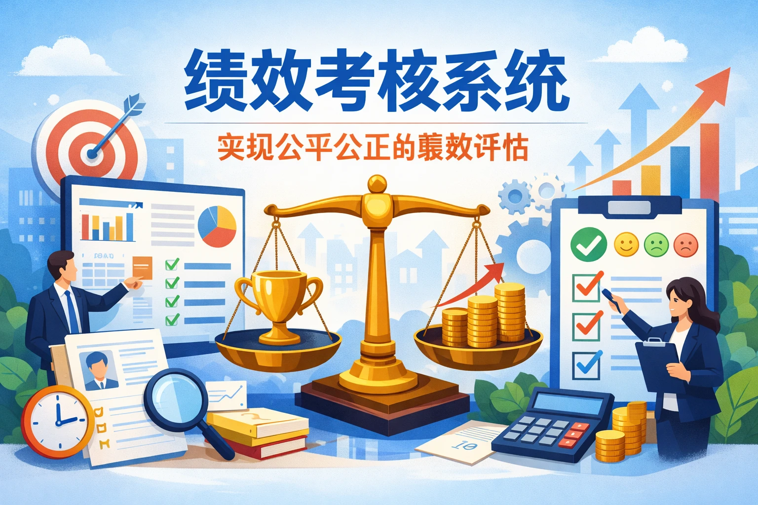 绩效考核系统：实现公平公正的绩效评估