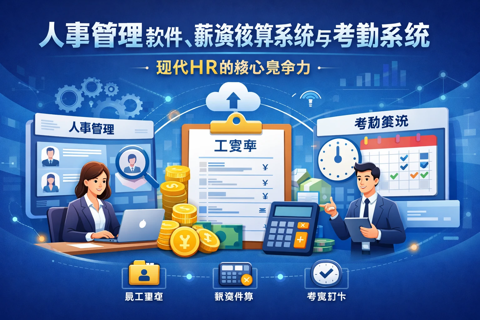人事管理软件、薪资核算系统与考勤系统：现代HR的核心竞争力