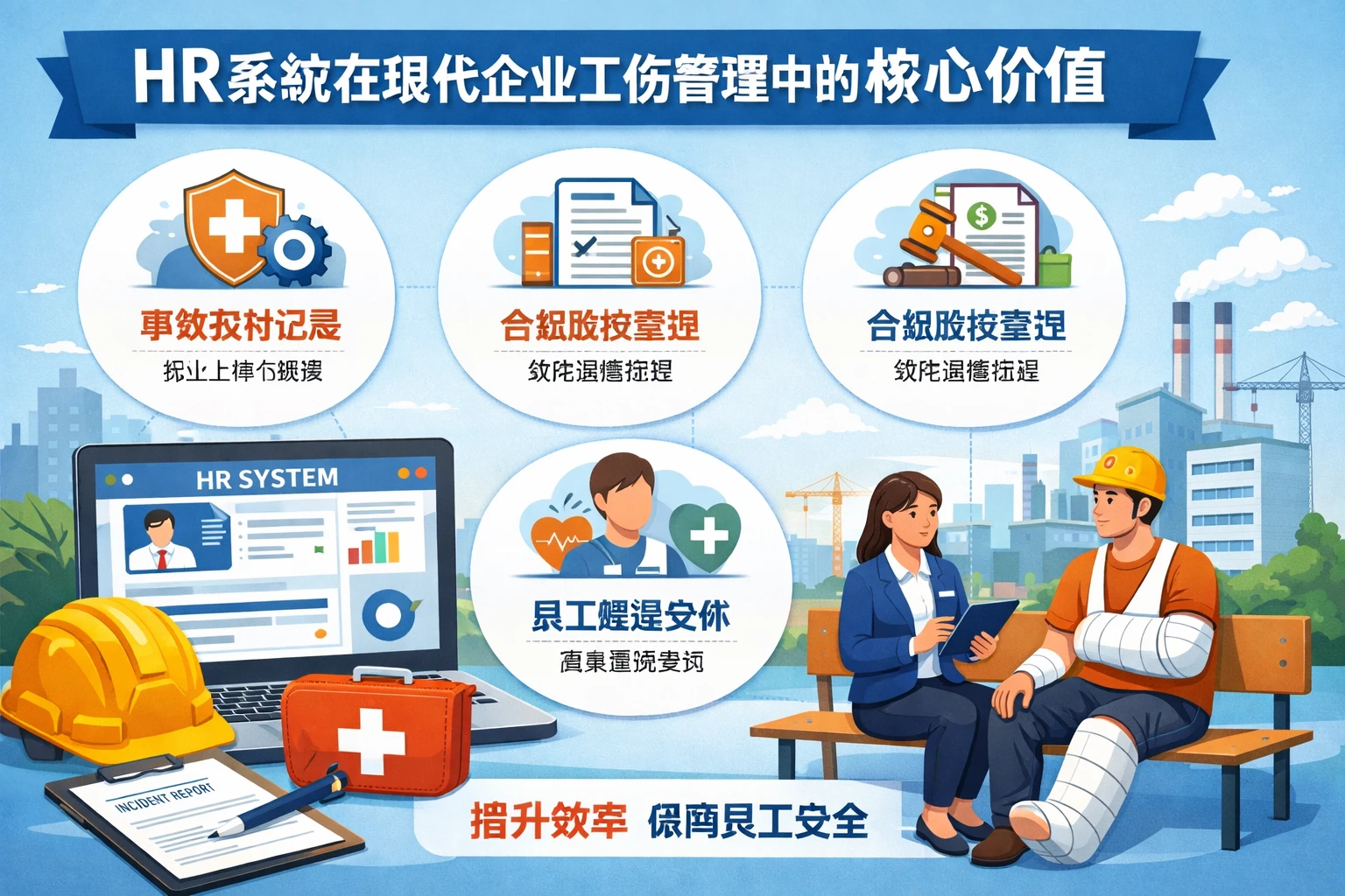 HR系统在现代企业工伤管理中的核心价值