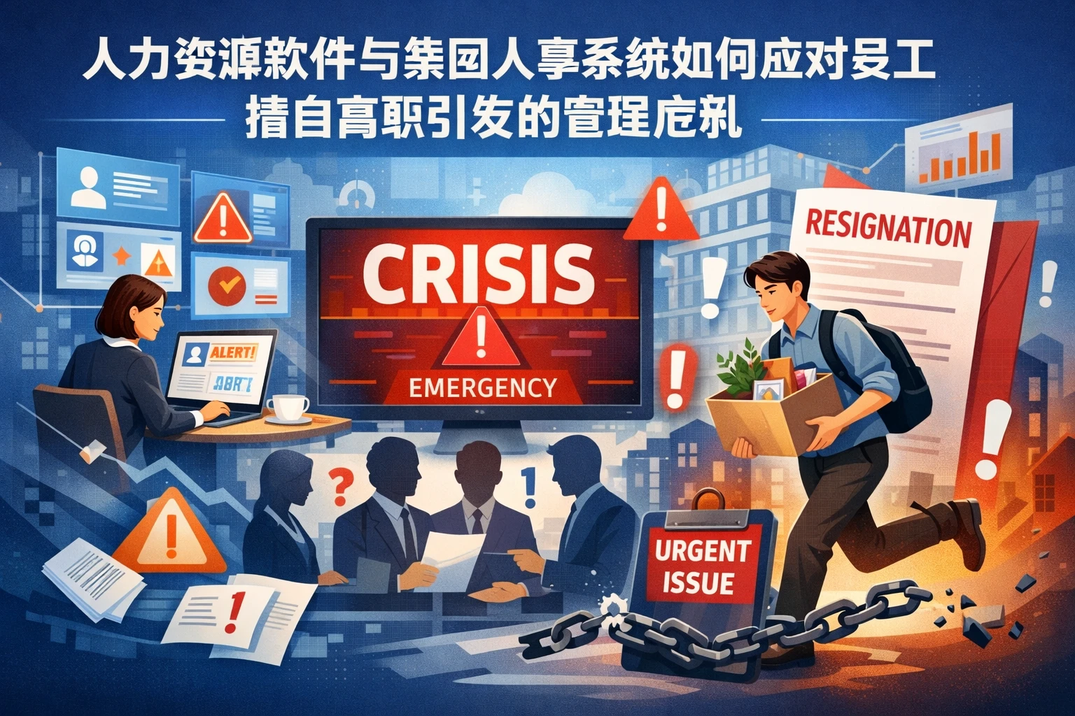 人力资源软件与集团人事系统如何应对员工擅自离职引发的管理危机