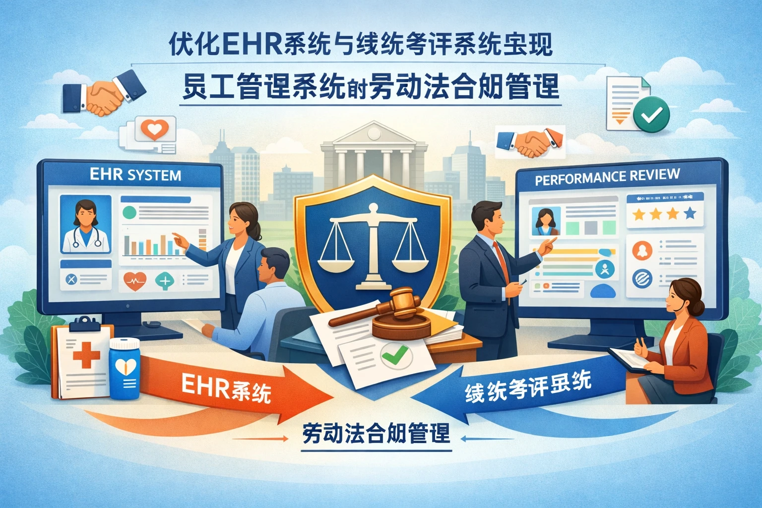 优化EHR系统与绩效考评系统实现员工管理系统的劳动法合规管理