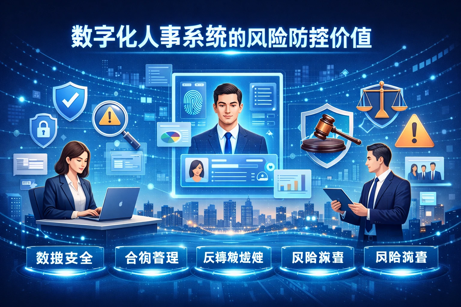 数字化人事系统的风险防控价值