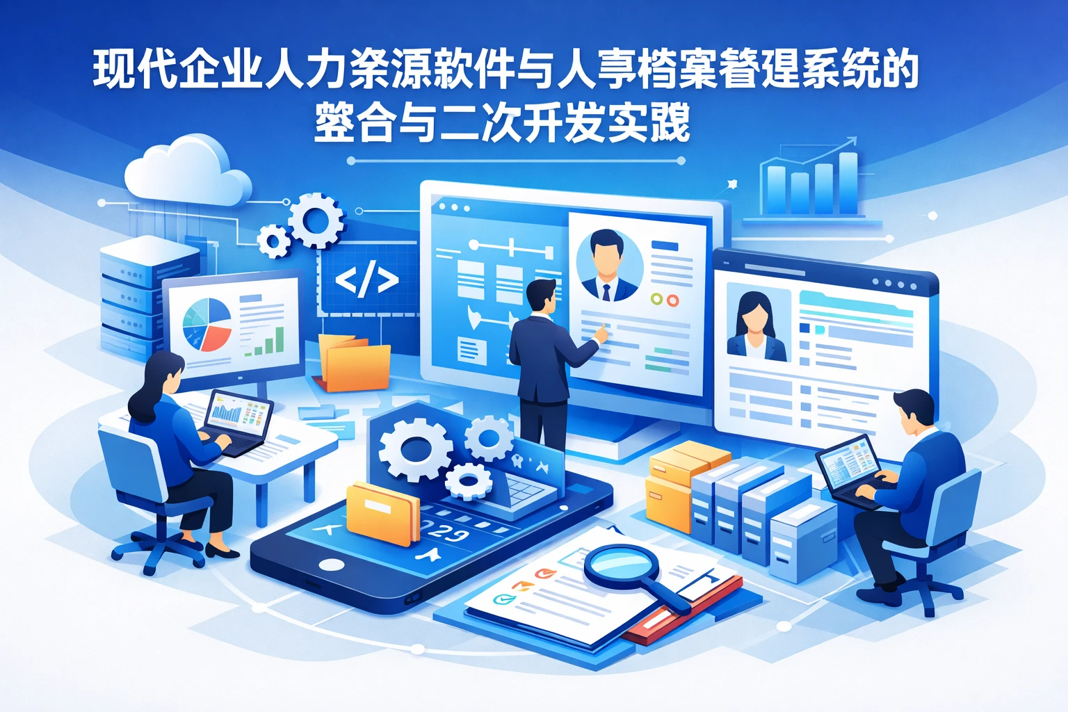 现代企业人力资源软件与人事档案管理系统的整合与二次开发实践