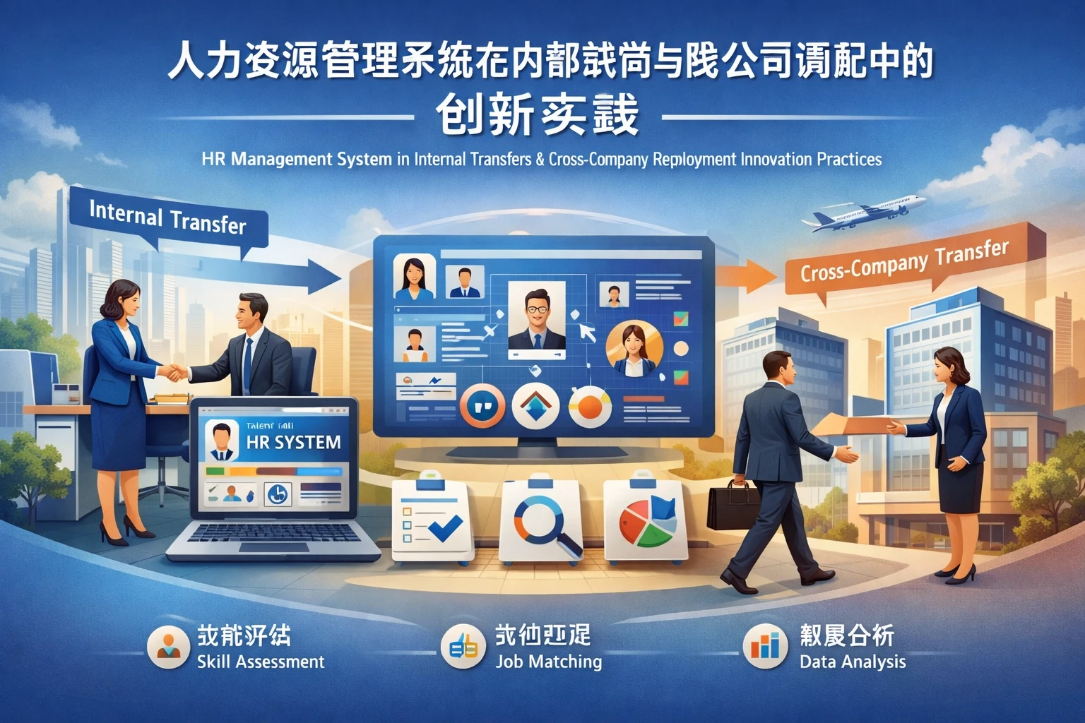 人力资源管理系统在内部转岗与跨公司调配中的创新实践