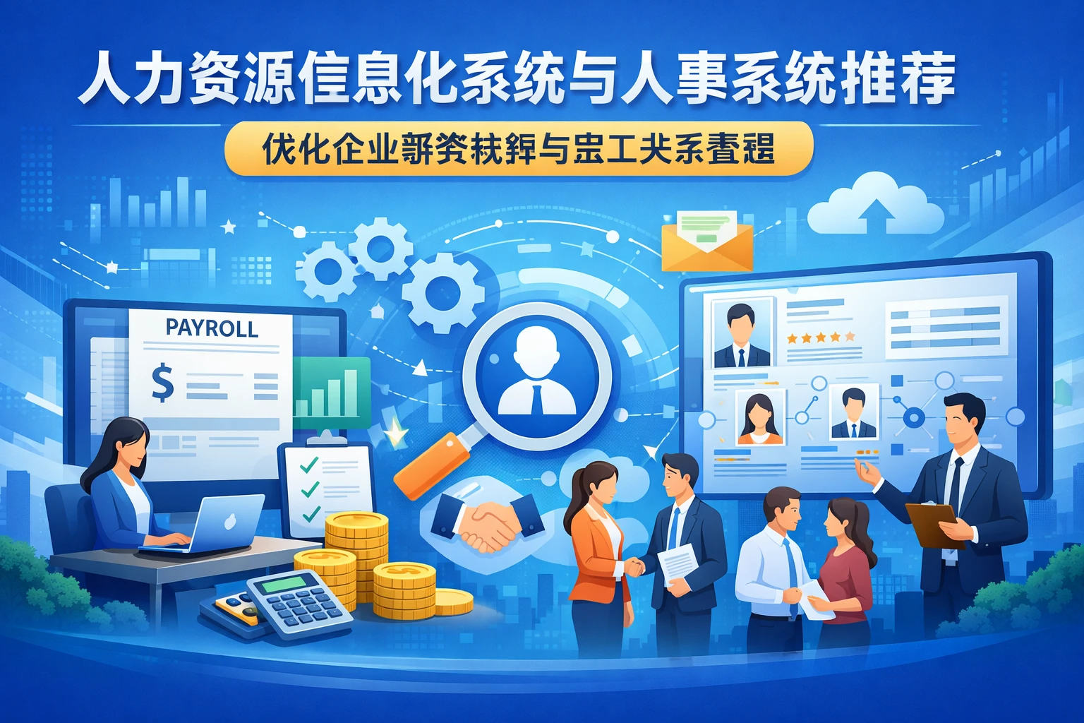 人力资源信息化系统与人事系统推荐：优化企业薪资核算与员工关系管理