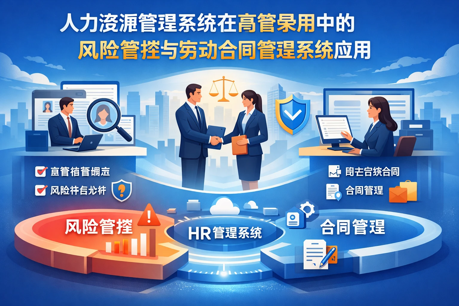 人力资源管理系统在高管录用中的风险管控与劳动合同管理系统应用