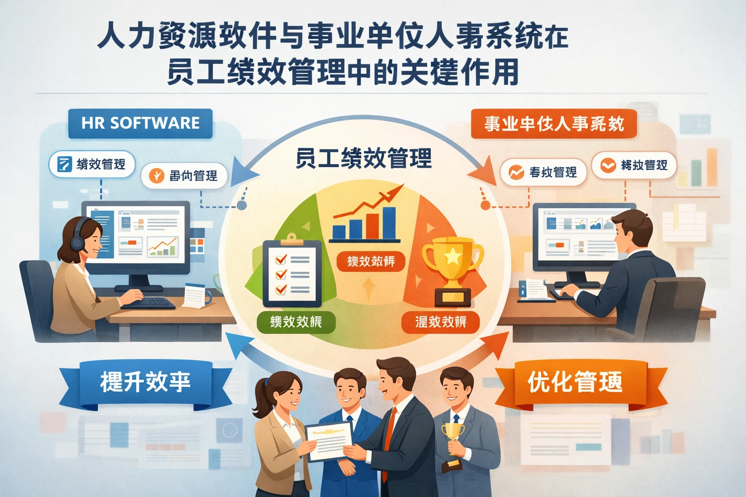 人力资源软件与事业单位人事系统在员工绩效管理中的关键作用