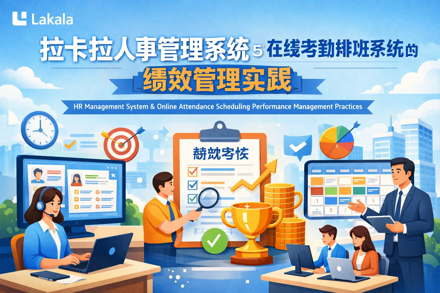 拉卡拉人事管理系统与在线考勤排班系统的绩效管理实践