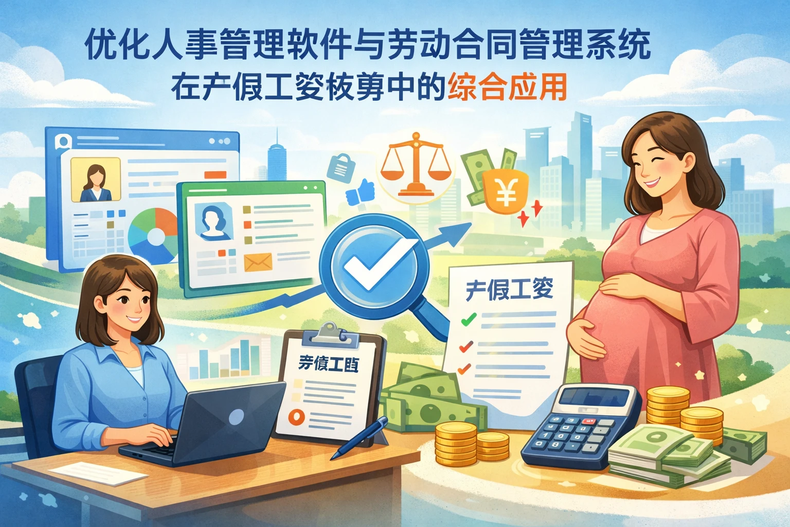 优化人事管理软件与劳动合同管理系统在产假工资核算中的综合应用