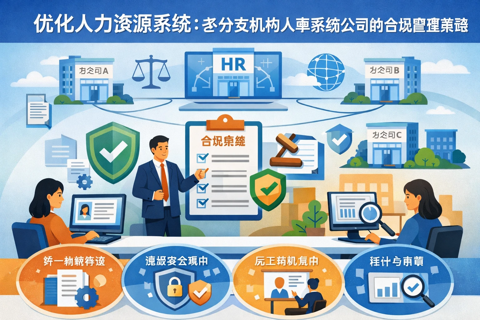 优化人力资源系统：多分支机构人事系统公司的合规管理策略