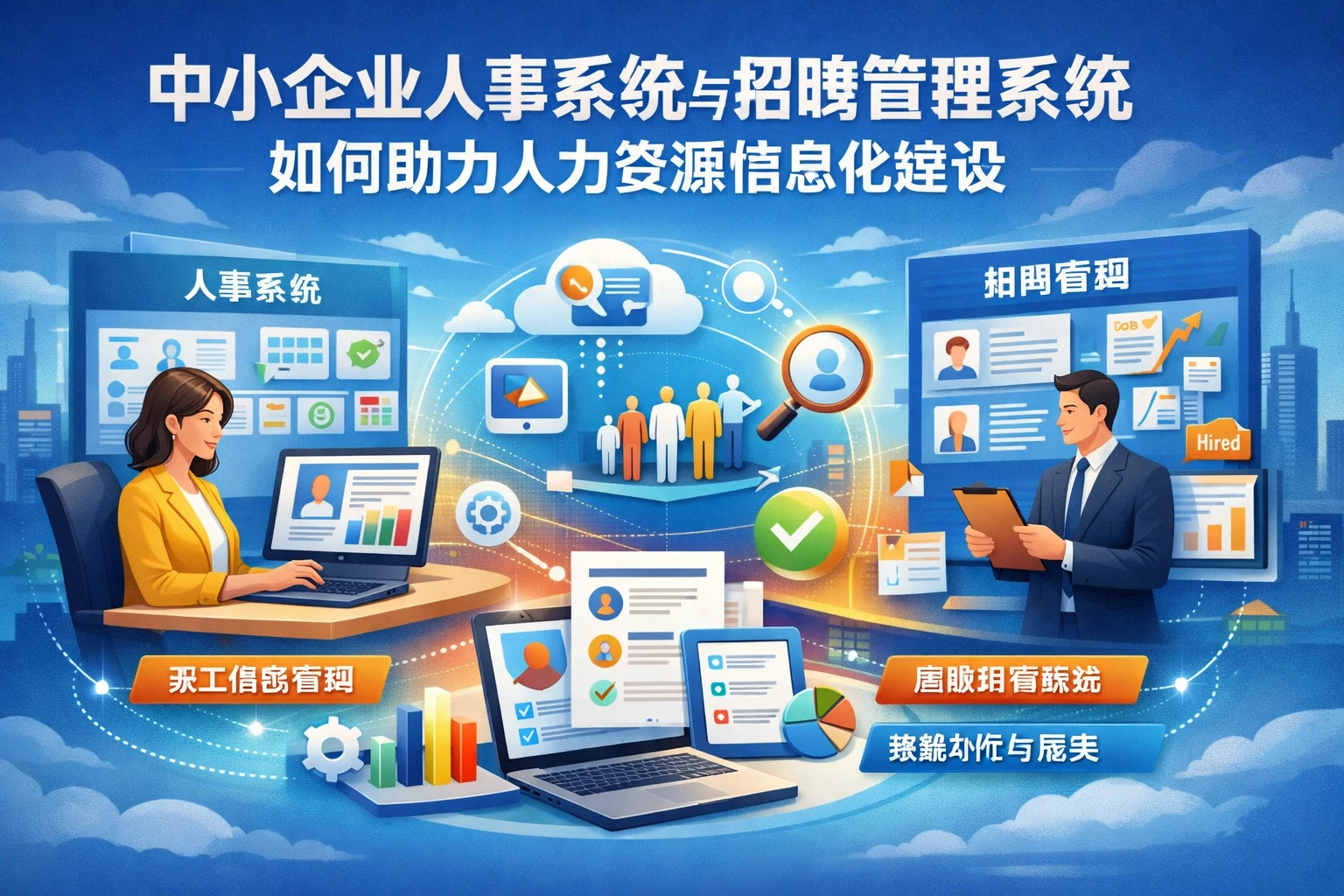 中小企业人事系统与招聘管理系统如何助力人力资源信息化建设