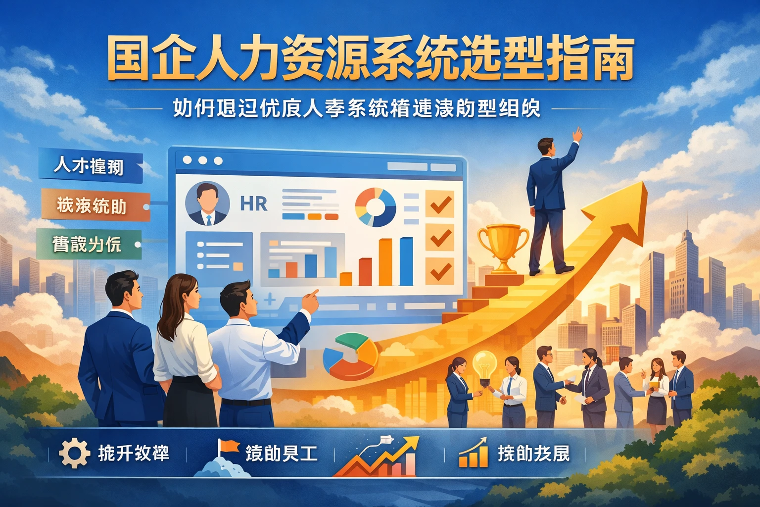 国企人力资源系统选型指南：如何通过优质人事系统搭建激励型组织
