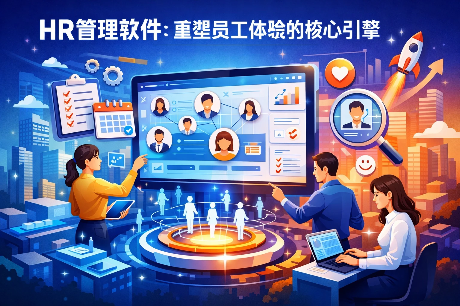 HR管理软件：重塑员工体验的核心引擎