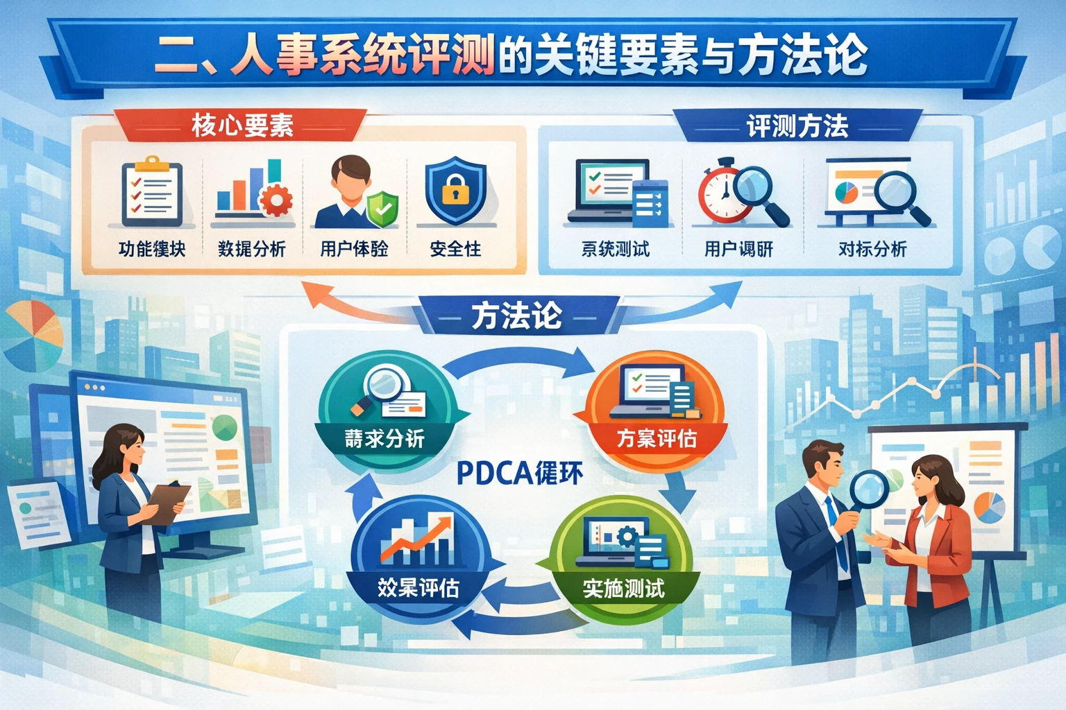 二、人事系统评测的关键要素与方法论