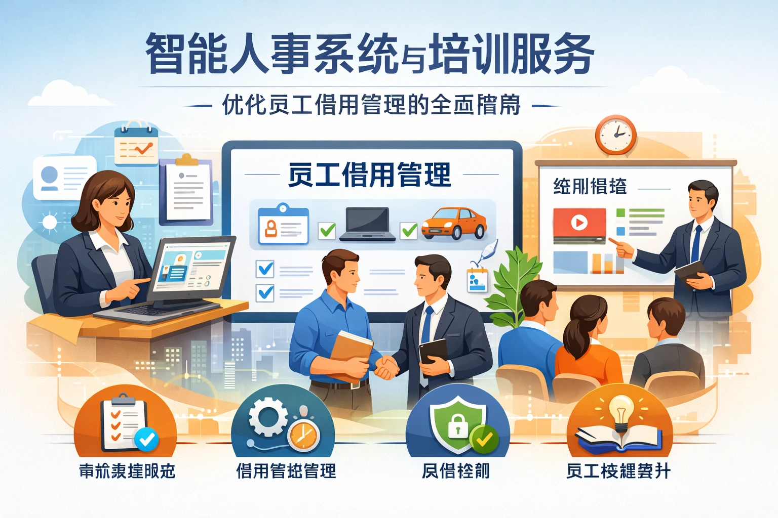 智能人事系统与培训服务：优化员工借用管理的全面指南