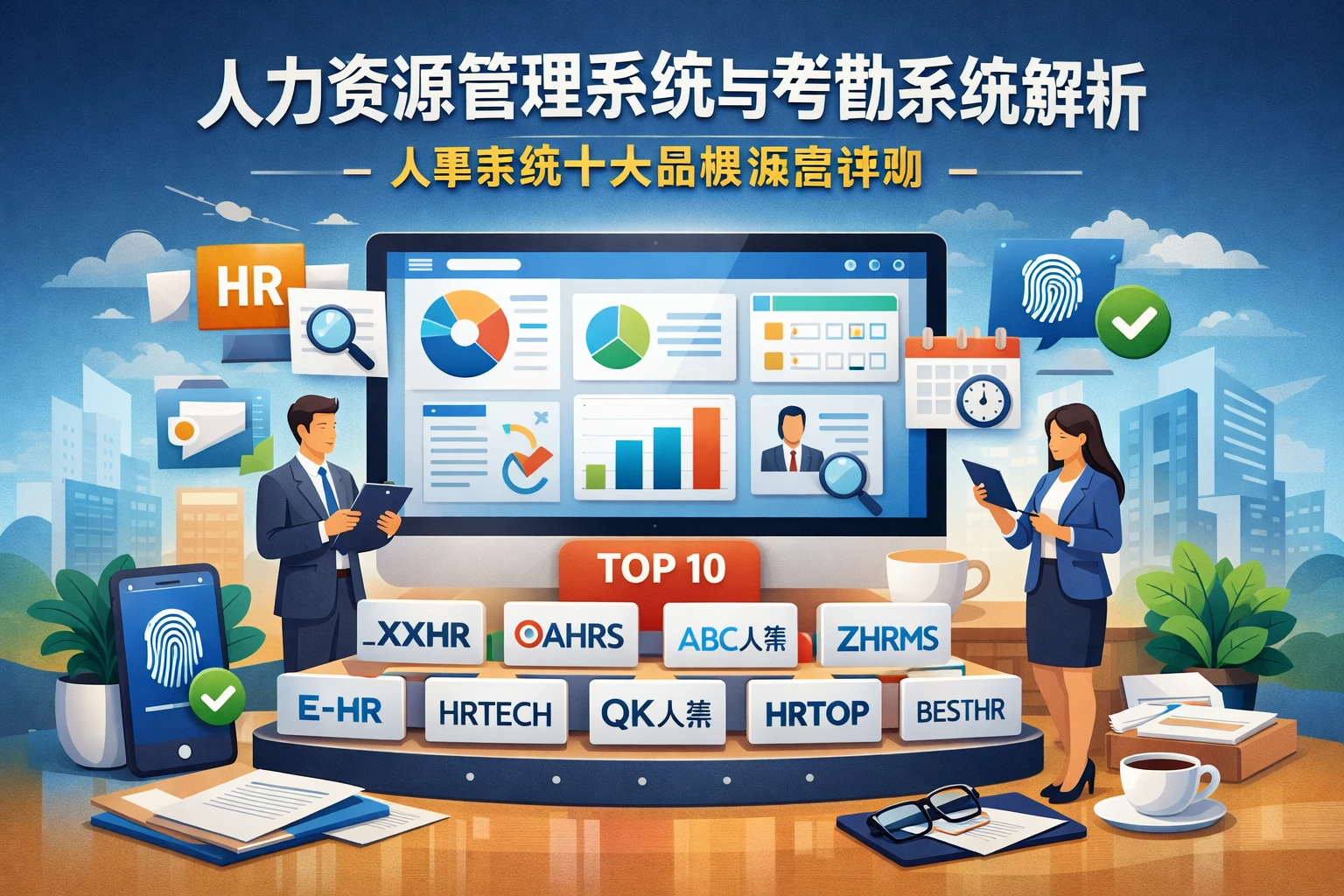 人力资源管理系统与考勤系统解析：人事系统十大品牌深度评测