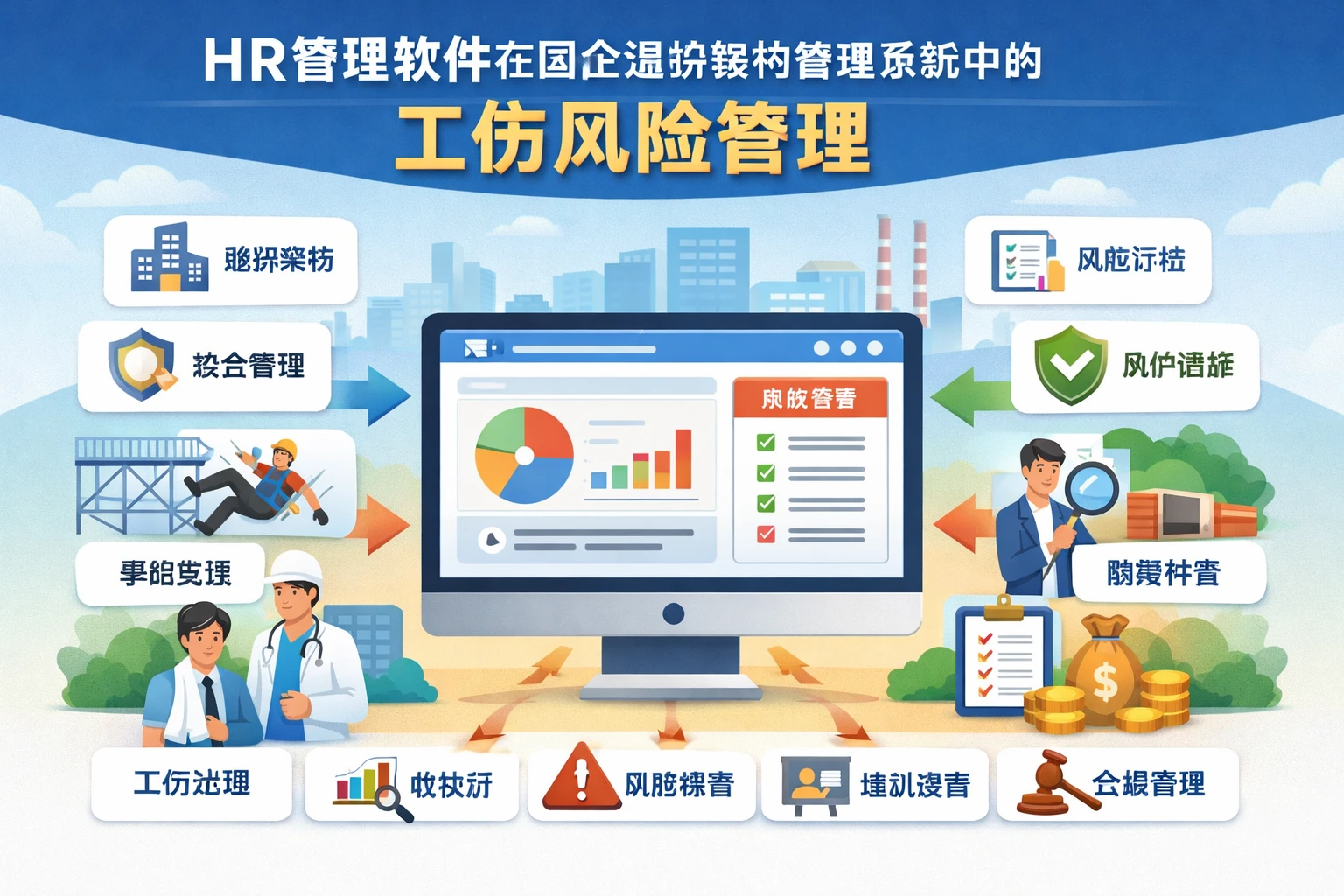 HR管理软件在国企组织架构管理系统中的工伤风险管理