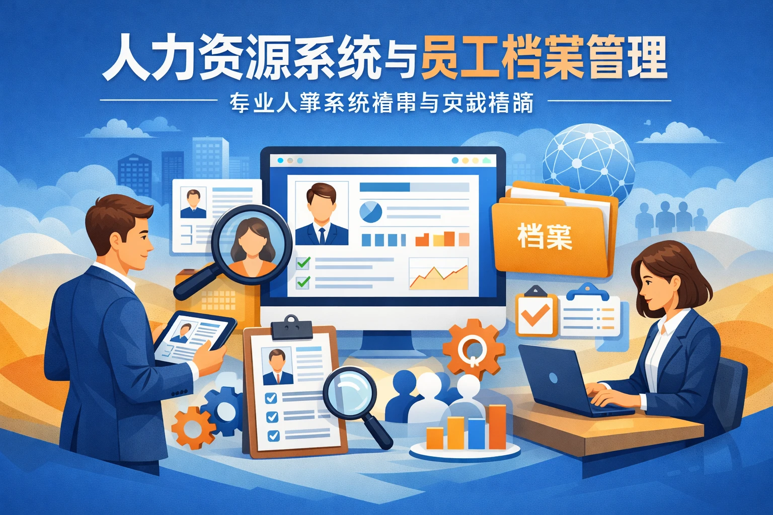 人力资源系统与员工档案管理:专业人事系统推荐与实战指南