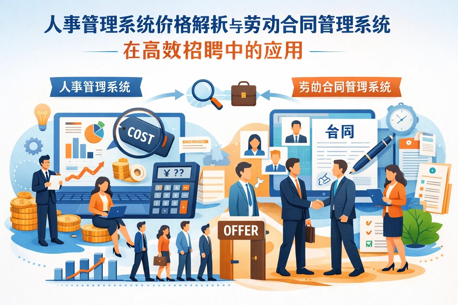 人事管理系统价格解析与劳动合同管理系统在高效招聘中的应用