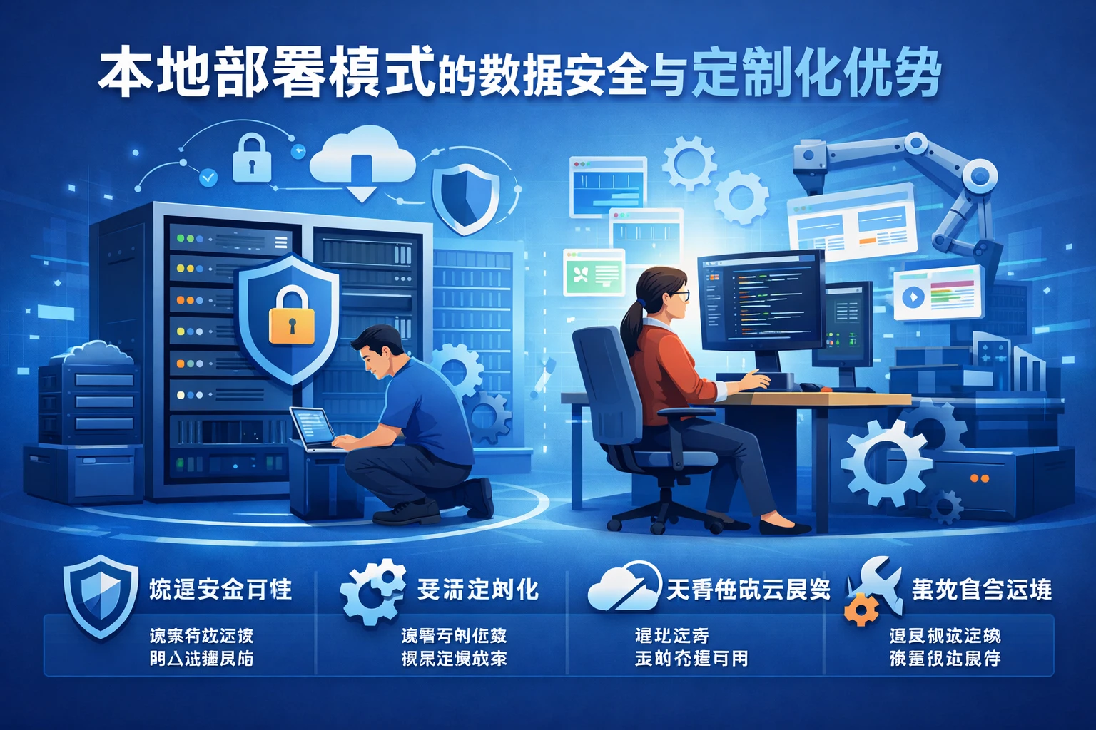 本地部署模式的数据安全与定制化优势