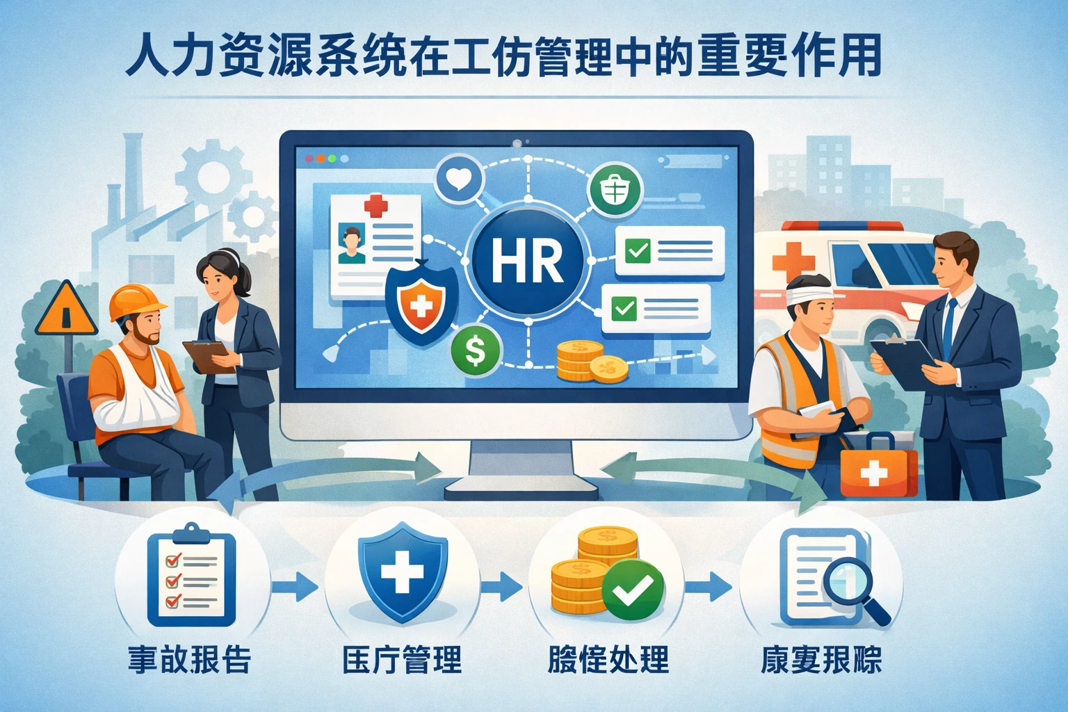 人力资源系统在工伤管理中的重要作用