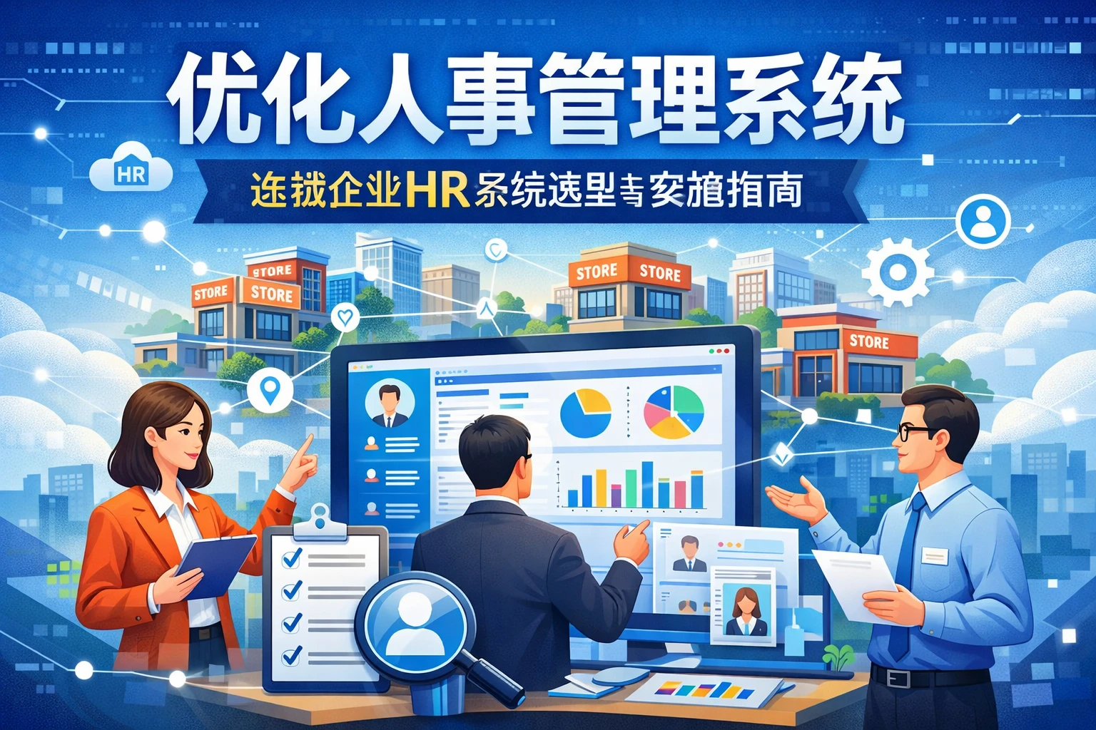 优化人事管理系统：连锁企业HR系统选型与实施指南