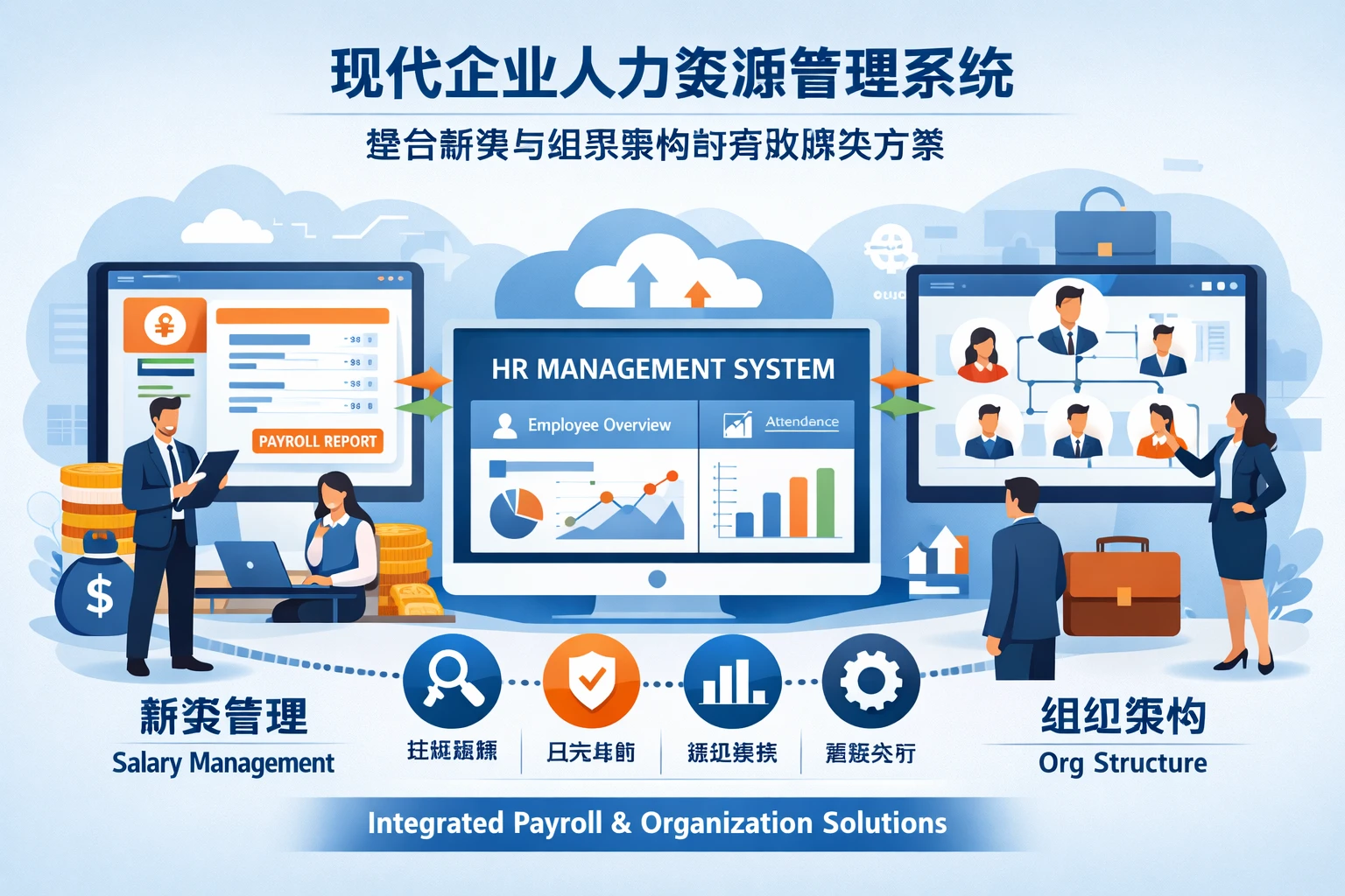 现代企业人力资源管理系统：整合薪资与组织架构的高效解决方案