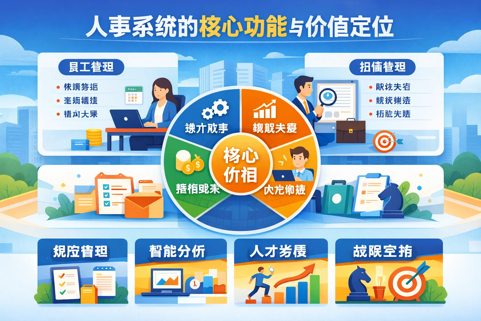 人事系统的核心功能与价值定位