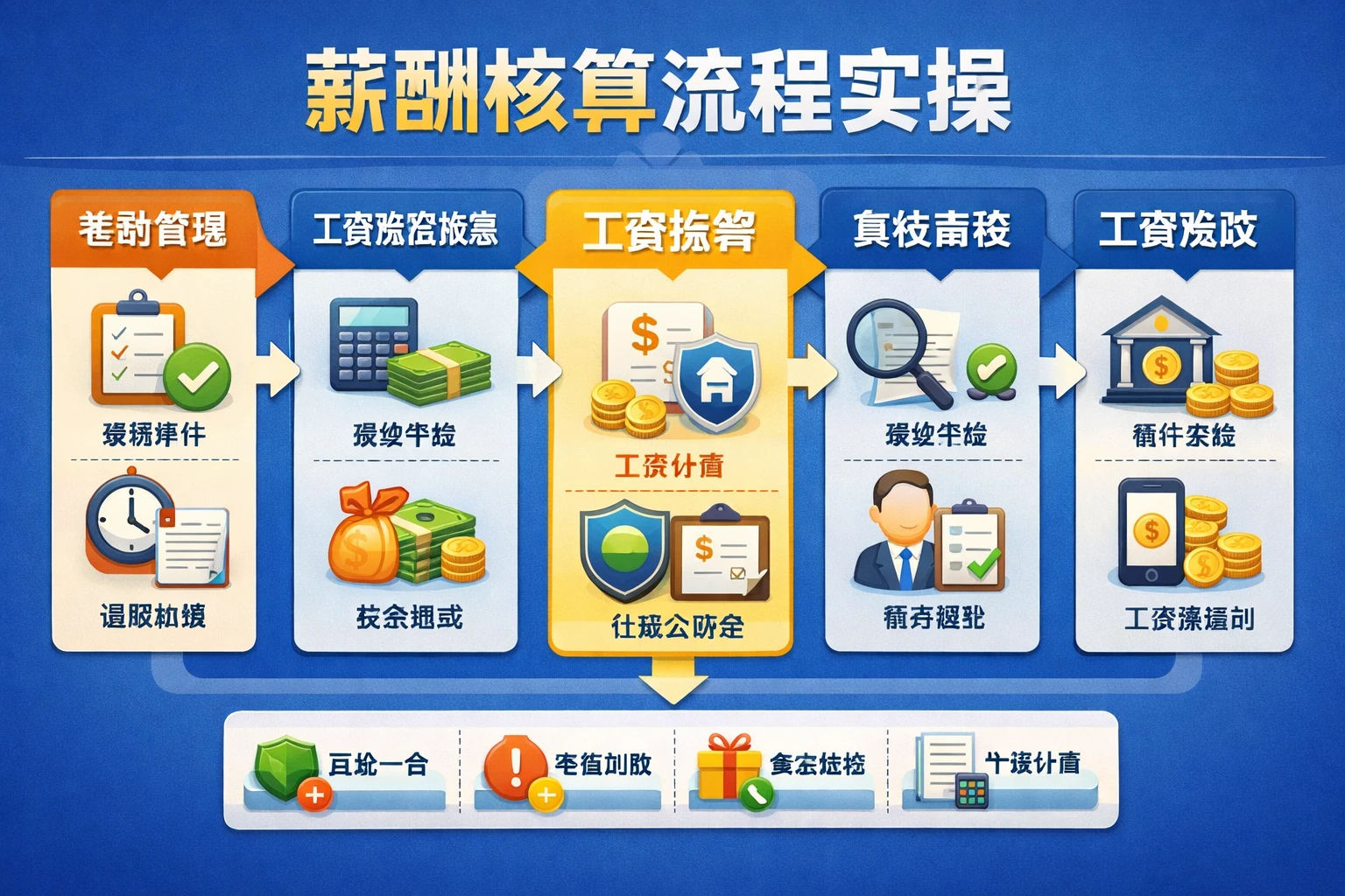 薪酬核算流程实操