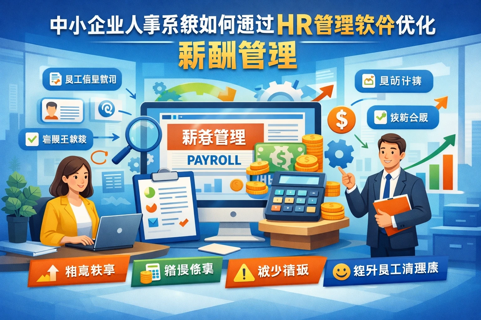 中小企业人事系统如何通过HR管理软件优化薪酬管理