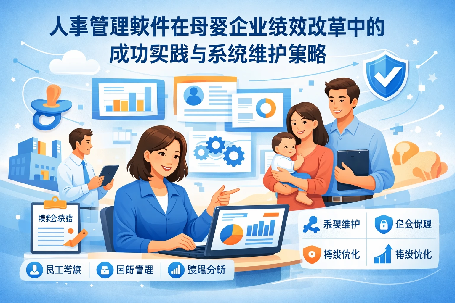 人事管理软件在母婴企业绩效改革中的成功实践与系统维护策略