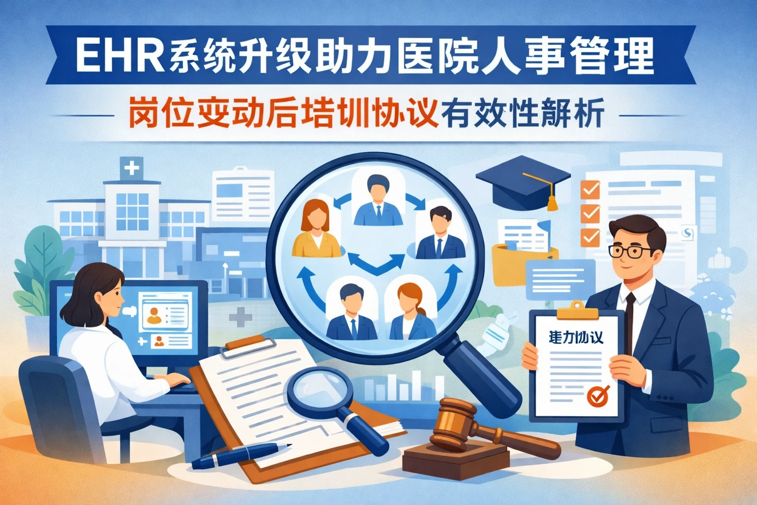 EHR系统升级助力医院人事管理：岗位变动后培训协议有效性解析