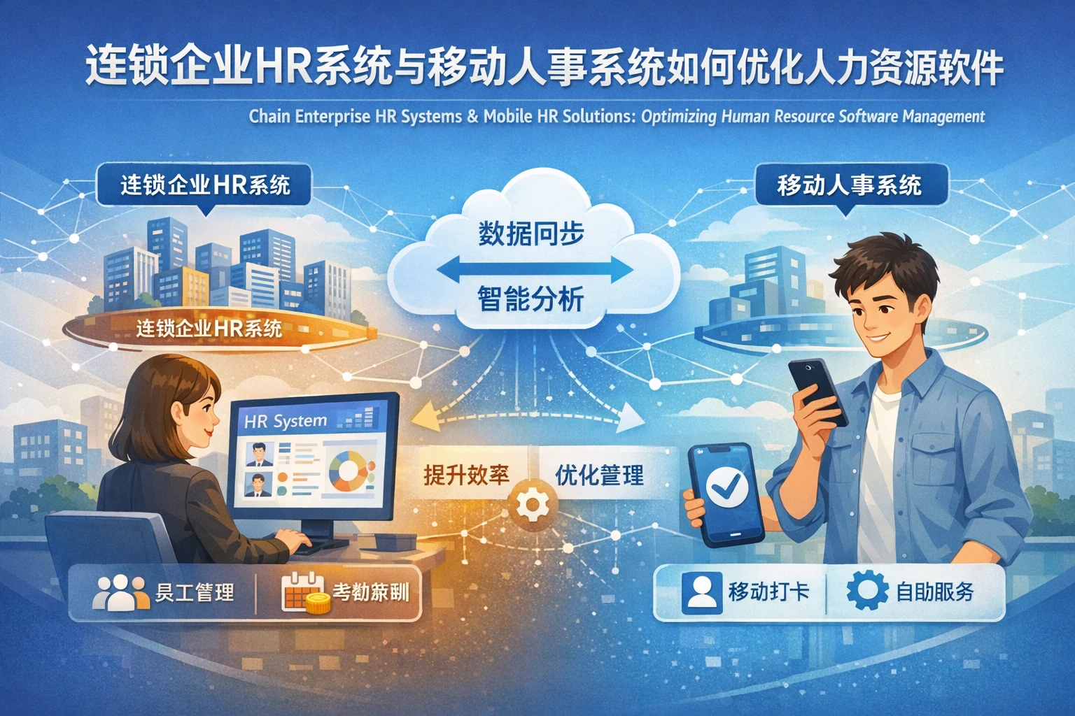 连锁企业HR系统与移动人事系统如何优化人力资源软件管理