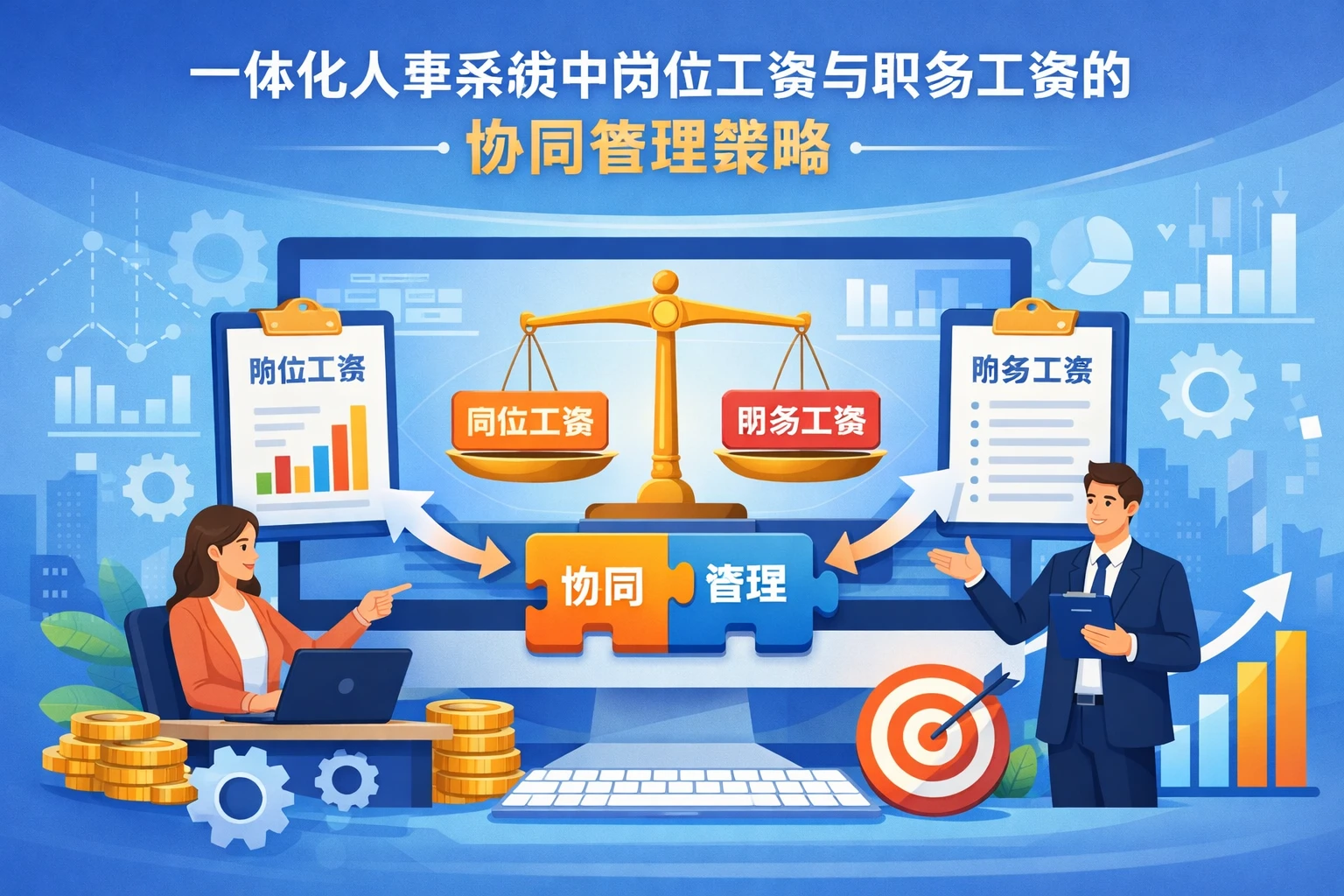 一体化人事系统中岗位工资与职务工资的协同管理策略