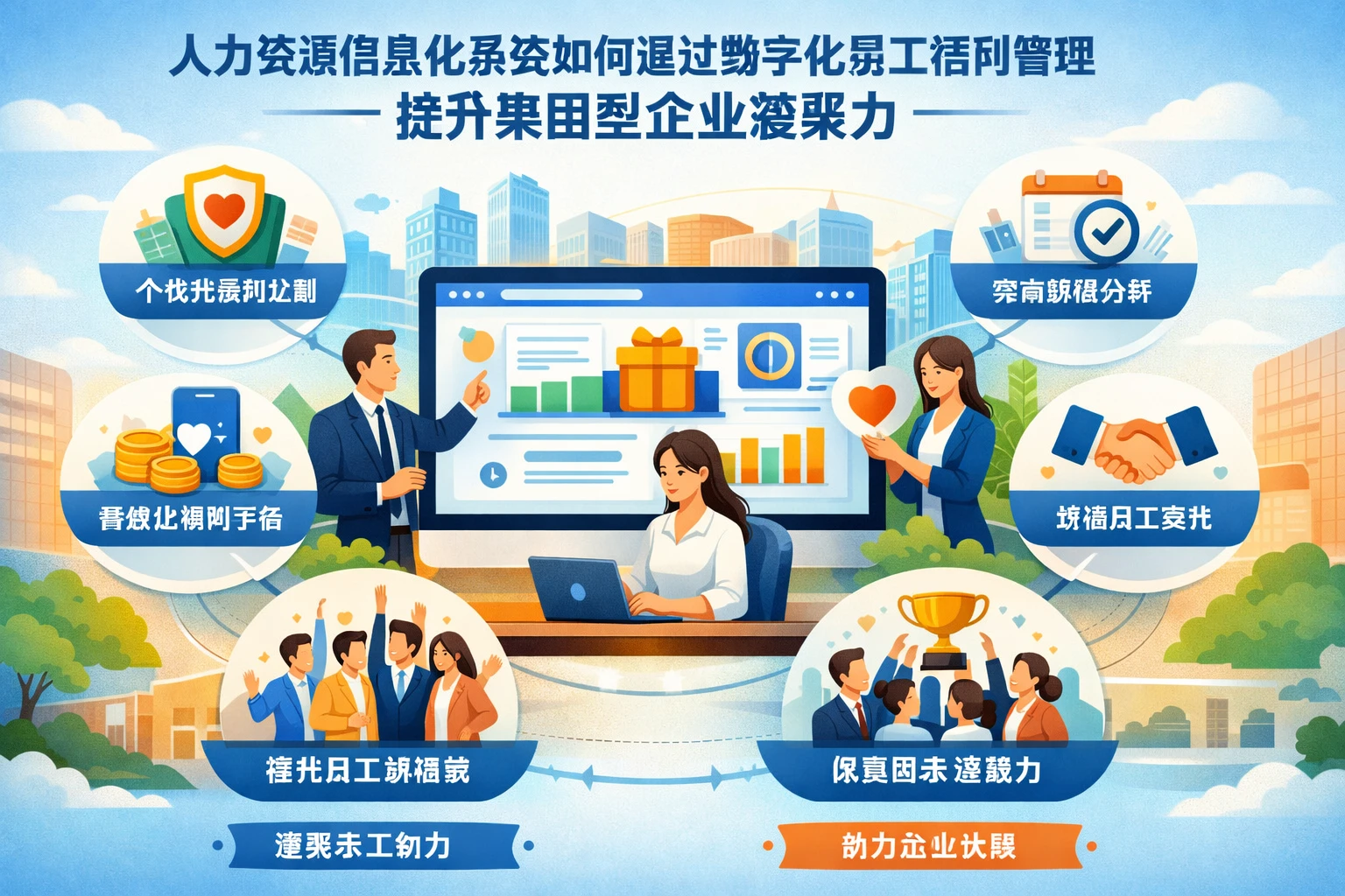 人力资源信息化系统如何通过数字化员工福利管理提升集团型企业凝聚力