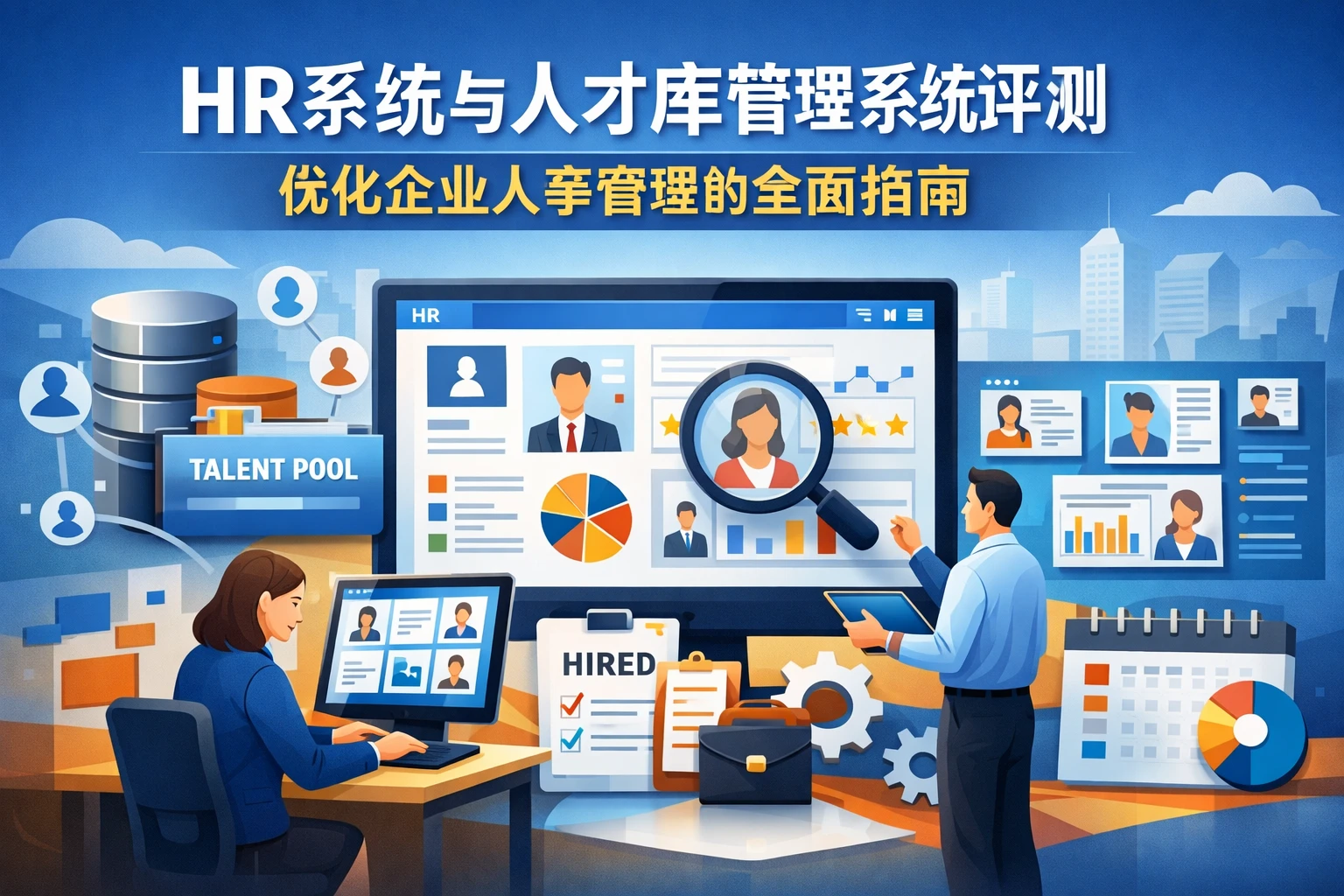 HR系统与人才库管理系统评测：优化企业人事管理的全面指南