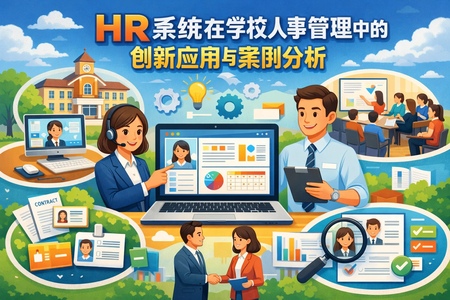 HR系统在学校人事管理中的创新应用与案例分析